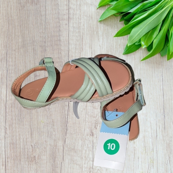 Toddler Cat & Jack Criss Cross Sandal, 10 - Picture 2 of 4